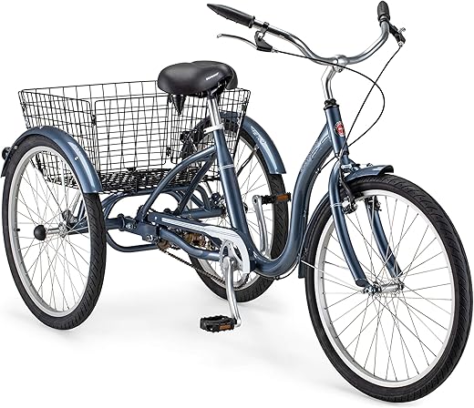 Schwinn Meridian Adult Tricycle Bike, Three Wheel