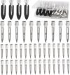 Dgeclr Metal Duck Billed Pin Curl Clips