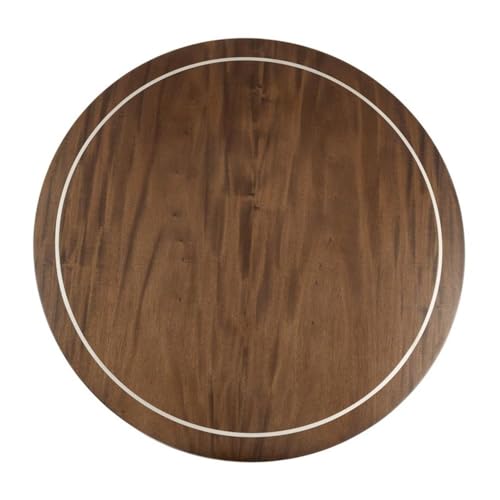 Michael Amini Villa Cherie Wood & Glass End Table - Image 5