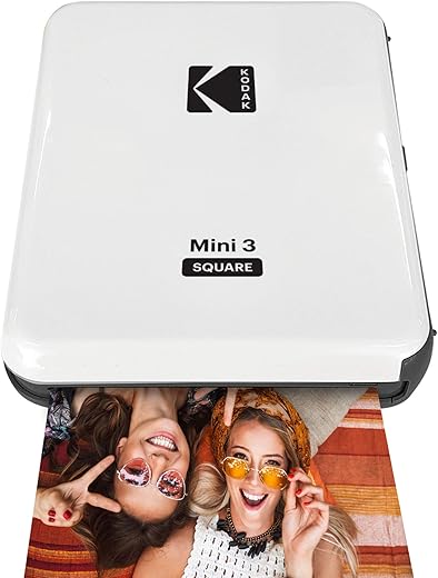 KODAK Mini 3 Square Bluetooth Photo Printer
