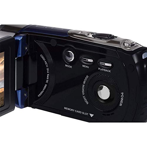 Minolta 1080p HD Camcorder Nightvision MN80NV-BL - Image 3