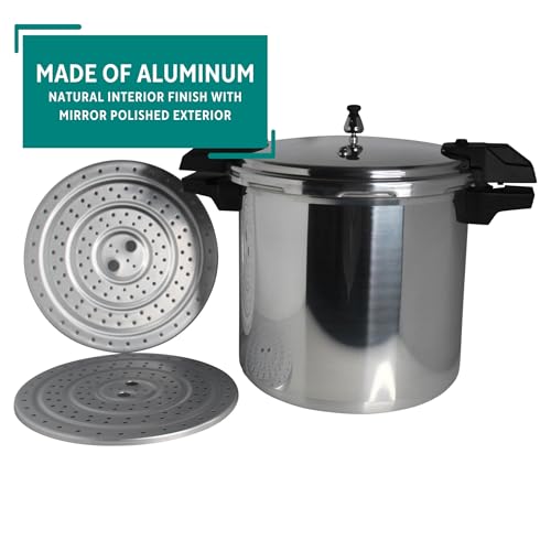 Mirro Mirro 92122A Aluminum Pressure Cooker, 22-Quart - Image 3