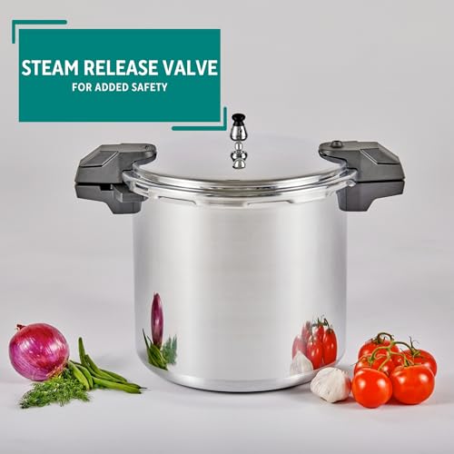 Mirro Mirro 92122A Aluminum Pressure Cooker, 22-Quart - Image 4