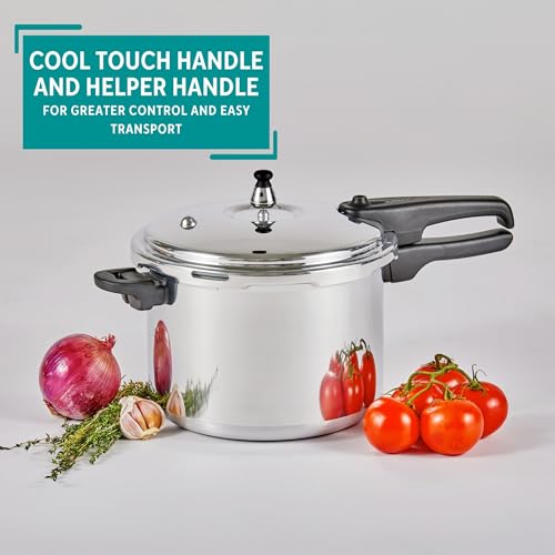 Mirro Polished Aluminum 10-PSI Pressure Cooker - Image 5