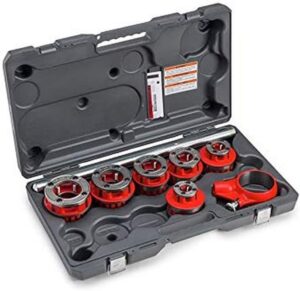 RIDGID Model 12-R Exposed Ratchet Pipe Threader Set