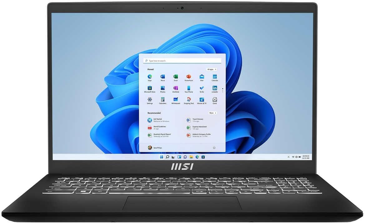msi Modern 15 Laptop: Core i9-13900H, 32GB RAM