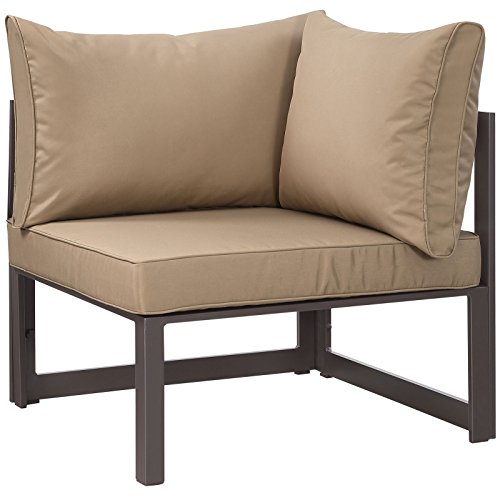 Modway Fortuna Outdoor Patio Sectional Sofa Set - Image 4