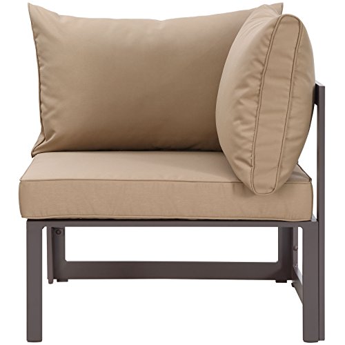Modway Fortuna Outdoor Patio Sectional Sofa Set - Image 5