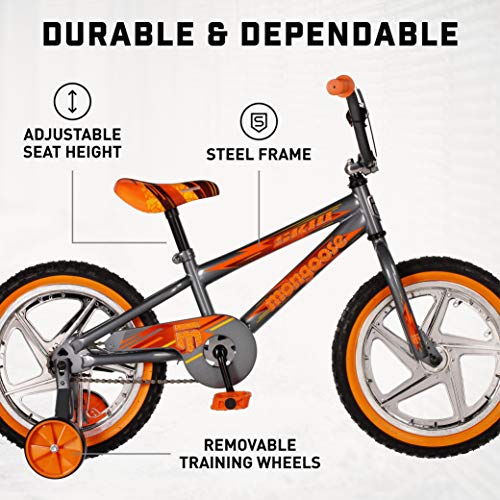 Mongoose Skid Boy's Freestyle BMX Bike, 16-Inch - Image 4