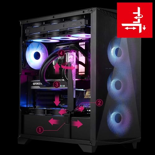 msi MPG GUNGNIR 300R Airflow Gaming Case - Image 4