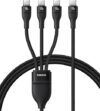 Baseus Multi Charging Cable, 3 In 1 USB C
