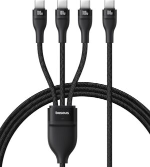 Baseus Multi Charging Cable, 3 In 1 USB C