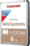 TOSHIBA N300 PRO 6TB Business NAS Hard Drive HDWG460XZSTB