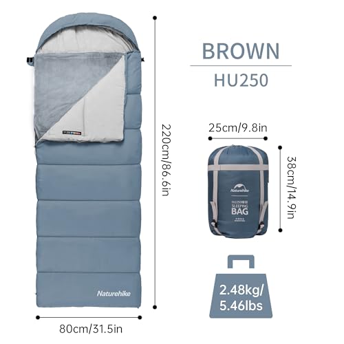 Naturehike Cold Weather Camping Sleeping Bags For Adults - Image 2