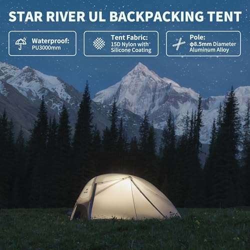 Naturehike UL Star River 2 Person Lightweight Tent - Image 5