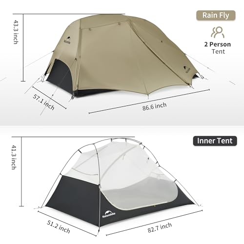 Naturehike UL Star River 2 Person Lightweight Tent - Image 2