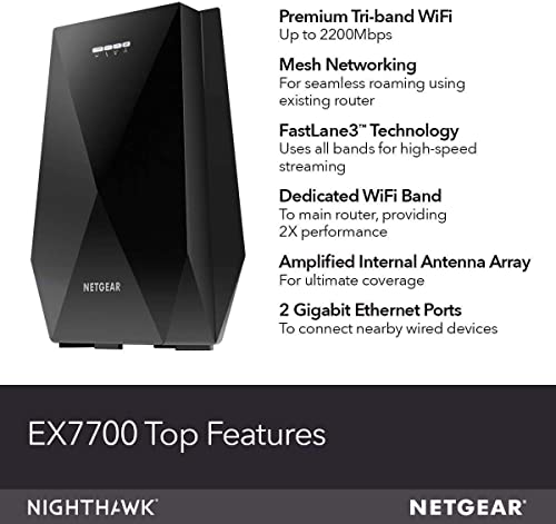 NETGEAR Mesh Range Extender EX7700 - AC2200 - Image 5
