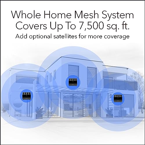 NETGEAR Nighthawk Tri-Band Mesh WiFi 6E System (MK93S) - Image 4