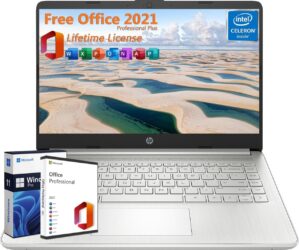 HP Newest 14″ Laptop With Office Lifetime