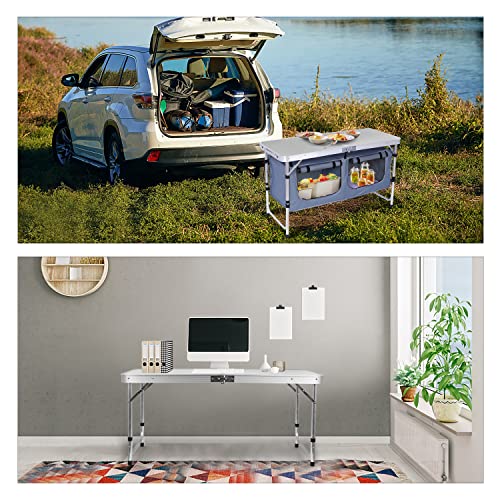 Nice C Folding Adjustable Camping Table With Handle - Image 4