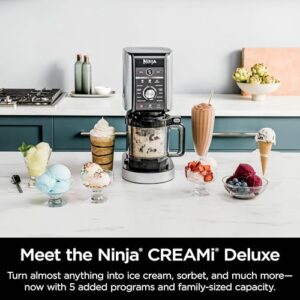Ninja CREAMi Deluxe 11-in-1 Ice Cream Maker