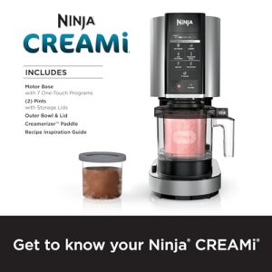 Ninja CREAMi Ice Cream Maker, Compact Size