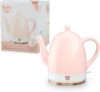 Pinky Up Noelle Ceramic Gooseneck Electric Kettle