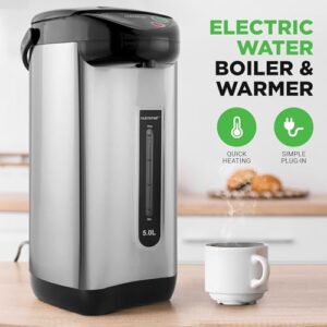 NutriChef Electric Kettle Water Boiler & Warmer