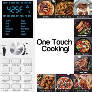Nuwave Bravo Air Fryer Toaster Oven, 12-in-1