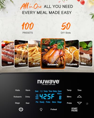 Nuwave Brio 15.5Qt Air Fryer Oven Kit - Image 2