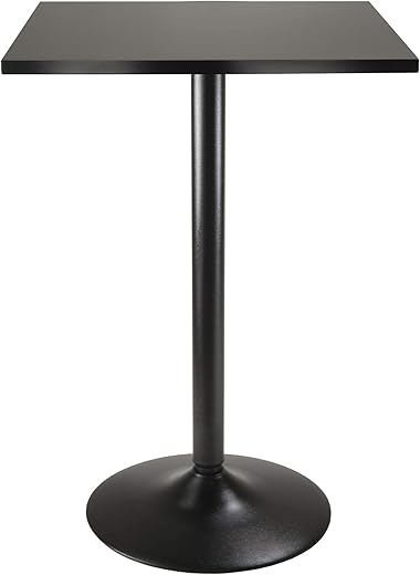 Winsome Obsidian Dining Table, Black
