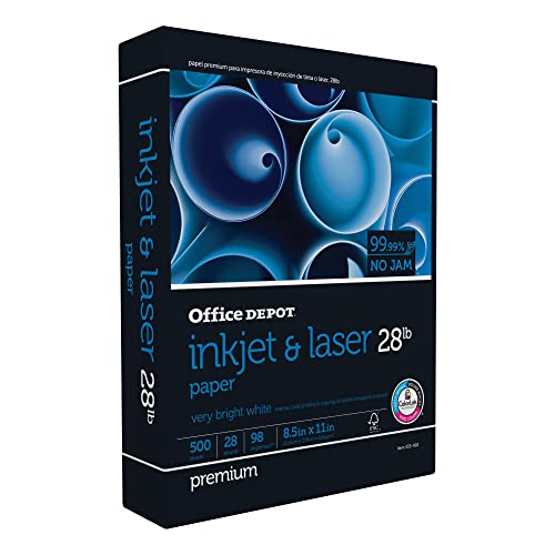 Office Depot Inkjet And Laser Paper, Letter Size, 28 Lb - Image 3