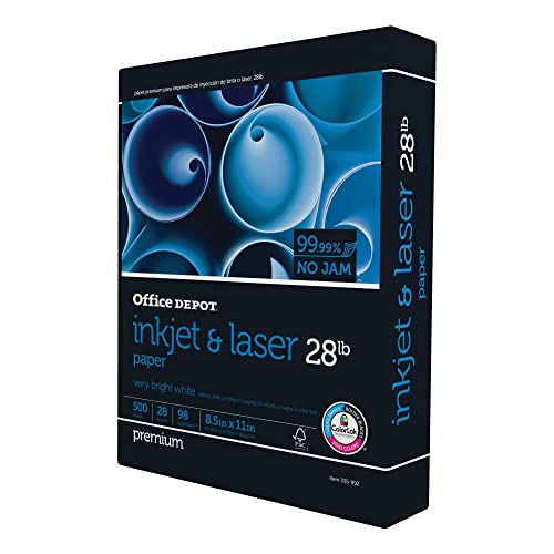 Office Depot Inkjet And Laser Paper, Letter Size, 28 Lb - Image 4