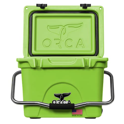 ORCA 20 Quart Cooler, Lime - Image 5