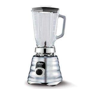 Oster 3 Speed Chrome Blender With Glass Jar