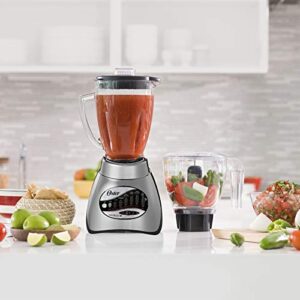 Oster Classic Series 16 Speed Blender, Brushed Nickel