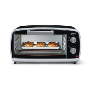 Oster Toaster Oven, 4 Slice, Black (TSSTTVVG01)