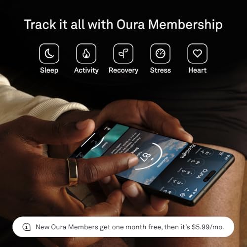OURA Oura Ring Gen3 Horizon - Rose Gold - Image 4