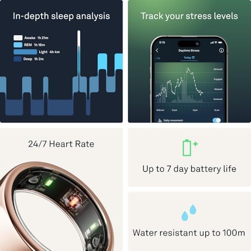 OURA Oura Ring Gen3 Horizon - Rose Gold - Image 5