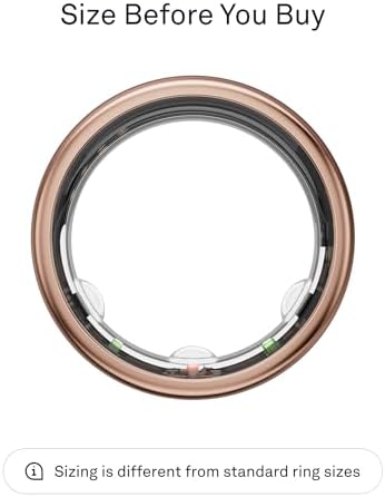 OURA Oura Ring Gen3 Horizon - Rose Gold - Image 2