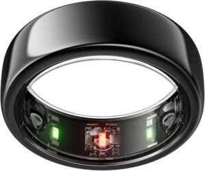 OURA Oura Ring Gen3 Horizon - Black - Size 8