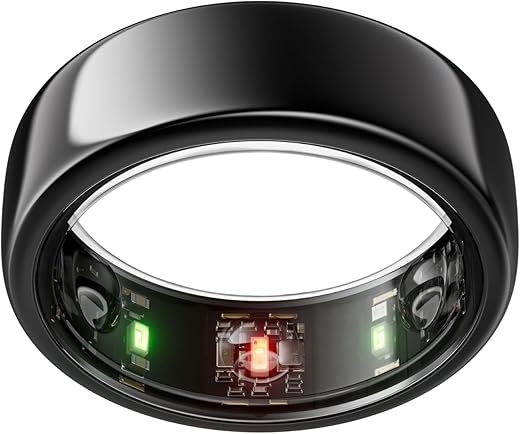 OURA Oura Ring Gen3 Horizon - Black - Size 8