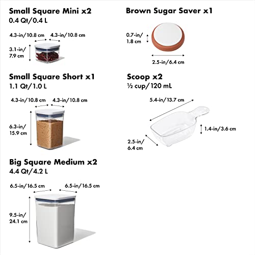 OXO 8-Piece Baking Essentials POP Container Set - Image 2