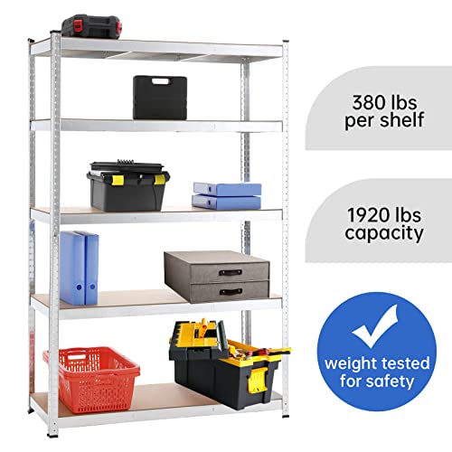 Panana 5 Tier Garage Shelving Unit 1.8M - Image 3
