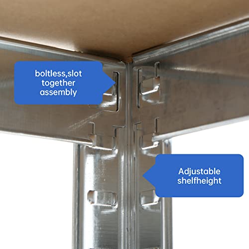 Panana 5 Tier Garage Shelving Unit 1.8M - Image 4