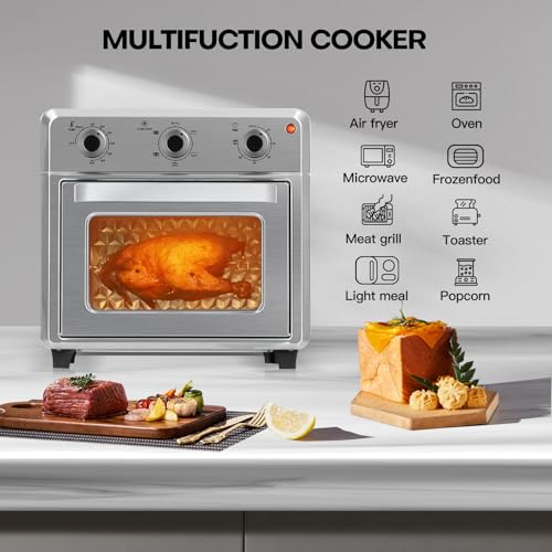 Panana Compact Airfryer Toaster Oven, 1400W 21QT - Image 3