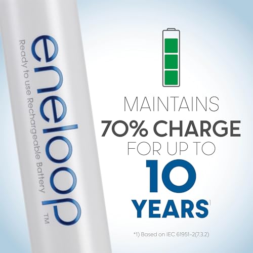 Panasonic Eneloop AAA Ni-MH Rechargeable Batteries, 16 Pack - Image 5