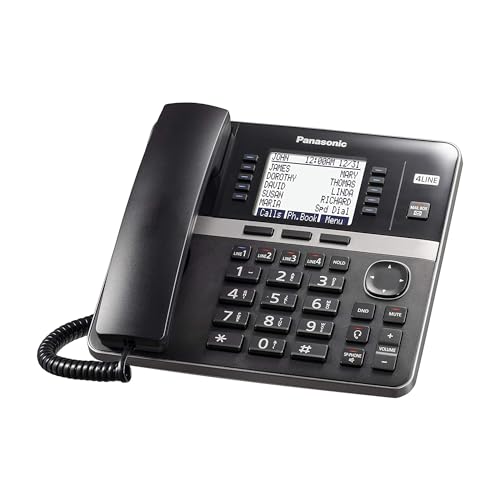 Panasonic Office Phone System, Corded Base KX-TGW420B - Image 4