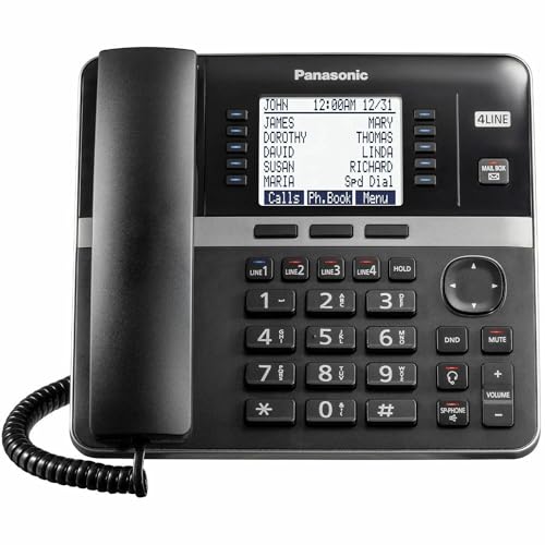 Panasonic Office Phone System, Corded Base KX-TGW420B - Image 5