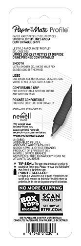 Paper Mate Profile Retractable Gel Pens, 2/Pack - Image 2